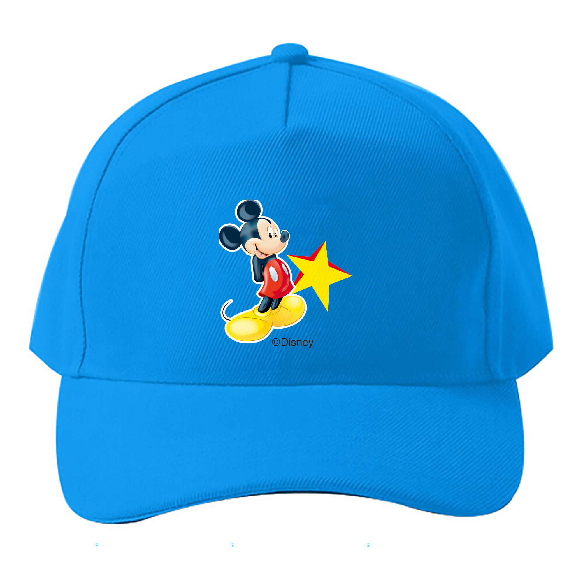（画像用） ミッキーマウス Mickey Mouse ベースボールキャップ 綿100％ 男女兼用 帽子 スポーツ